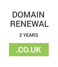 Domain Renewal for co.uk