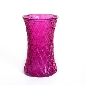 20cm Bouquet Vase Fuchsia (x12)