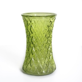 20cm Bouquet Vase Lime Green  (x12)
